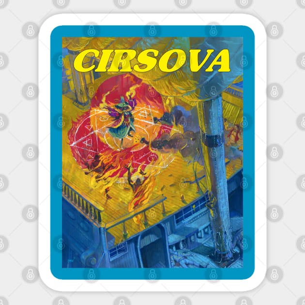 Cirsova Blood and Bones Sticker by cirsova